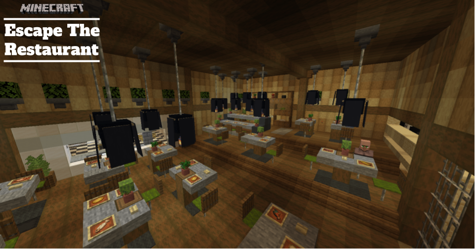 Herunterladen Escape The Restaurant zum Minecraft 1.17.1